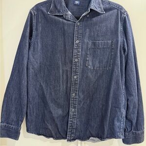 Uniqlo Women’s Denim Long Sleeve Shirt
